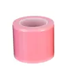 Película Barrera de Suciedad Desechable Pegatinas para Inodoro, Película Azul Dental Perforada, Disponible en Múltiples Colores, Paquete de 100 Piezas, Venta al por Mayor para Hoteles de Viaje