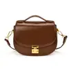 Bolso de Silla de Montar de Alta Gama de Comercio Exterior para Mujer 2026 Nuevo Estilo Bolso de Mano Retro a la Moda Diseño de Nicho Bolso de Hombro Único Cruzado