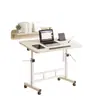 Mesa para laptop para apartamentos pequeños, adecuada para uso doméstico en la sala de estar, al lado del sofá, para estudiar y trabajar, mesita de noche móvil para el dormitorio