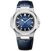Reloj de Hombre Nuevo Genuino Resistente al Agua Correa de Cuero Luminoso Moda Negocios Reloj Calendario Reloj de Estudiante Masculino