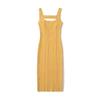 Verano 2025 Nueva Llegada Estilo Francés Retro Cuello Cuadrado Falda Tejida Vestido Falda Vic Mujer Ajustado Ropa Exterior Falda Corta