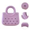 Bolsa para Mascotas con Cesta Exterior Bolsa de Almacenamiento para Playa Bolso de Mano Eva con Agujeros Bolsa de Playa Impermeable de Gran Capacidad Cesta de Compras