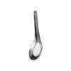 Cuchara de Acero Inoxidable 304 Hogar Restaurante Cuchara Vertical de Fondo Plano Cuchara Engrosada Cuchara Estilo Chino Cuchara para Comer para Niños