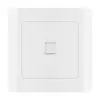 Panel de enchufe de pared con interruptor para el hogar tipo 86 panel oculto enchufe de pared de cinco orificios tipo británico panel de enchufe USB