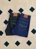 Shorts Jeans Masculinos de Verão Finos, Jeans Casuais Elásticos para Meninos, Calças Culotes Retas Soltas, Calças Médias
