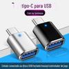 Adaptador Otg para typec celular download música oppo Xiaomi vivo conversor USB conexão botão do mouse