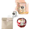 Etiqueta Adesiva Padrão 500 Selo Decorativo Rolo Fresco Floral Obrigado Pequeno Adesivo Decoração de Adesivo