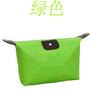 Bolsa de Cosméticos Forma de Dumpling Color Sólido Primavera 2026 Impermeable Ultra Ligera Transpirable Poliéster Gran Capacidad Almacenamiento Bolsa de Tocador