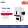 Máquina de marcação a laser UV UV fechada máquina de gravação de vidro de cristal LCD LCD QR code marcação de alta precisão