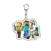 Chaveiro Pingente de Acrílico Minecraft Jogo de Sandbox Periférico Figura Transfronteiriço Em Estoque