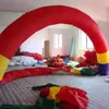 Arco Inflável Casamento Arco Duplo Inflável Porta Arco-Íris Celebração de Abertura Festiva Publicidade Externa Modelo Inflável Personalização