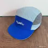 Gorra de Cinco Paneles para Hombre, Gorra de Béisbol de Estilo Funcional, Para Senderismo y Acampada al Aire Libre, Secado Rápido, Ligera, Gorra con Visera Patchwork, Protección Solar para el Verano