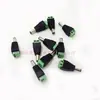 Conector de Alimentación DC Macho 5.5*2.1mm Terminal Verde DC Adaptador de Corriente para Monitoreo Apriete por Tornillo