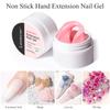 Pegamento Sólido No Pegajoso para Extensión de Mano Pegamento para Modelo de Construcción de Nail Art Pegamento para Esculpir Tallado Perforación Extensión de Mano No Pegajoso Pegamento para Pellizcar