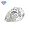 Huagang Gem Diamante Mosan Diamante Desnudo Anillos con Forma de Pera Forma de Gota Importados de Estados Unidos Piedra Desnuda de Moissanita Color d Al por Mayor