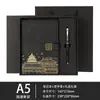 Caixa de Presente Personalizada para Caderno Conjunto Tendência Nacional Caderno A5 Caneta Copo Térmico Pacote de Presente Cultural e Criativo Atacado Padrão com Logo