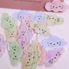 Gato Cuadros Lindo de Dibujos Animados Nube Acrílica DIY Accesorios para el Cabello Tocado Pasador Parche Accesorios de Pasador Lateral