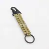 Hebilla de Escalada de Paracord de Siete Hilos Colgante Tejido Llavero Pico de Águila Paracord de Siete Hilos Joyería de Paracord Tejido Llavero