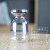 Aurora Color Mágico Gradiente Simple Jarrón Pequeño Vidrio Arreglo Floral Planta Acuática Botella de Vidrio Adornos de Escritorio Japoneses