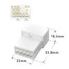 936242-1/936233-1 Conector Automotriz Pentium 8P Macho y Hembra Carcasa de Plástico Enchufe con Terminales Correspondientes Venta al por Mayor