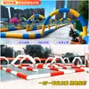 Barandillas inflables para pista, vallas inflables para pistas de go-karts, barreras inflables de aislamiento para autos chocadores, recintos inflables para actividades en interiores y exteriores