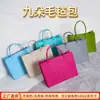 Bolsas de Fieltro de Colores, Bolsas Tote Publicitarias de Gran Capacidad, Bolsas de Compras para Ropa en Centros Comerciales, Bolsos de Fieltro, Bolsas de Regalo, Hechas a Medida