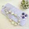 Corrente Pendente Criativa de Gato com Laço para Celular Chaveiro Resina DIY Pingente Fofo Boneca Bolsa Cordão de Mão Enfeites Pendurados
