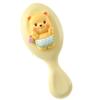 Urso Manteiga Fofo Pente com Almofada de Ar 2 em 1, Escova de Cabelo Massageadora Compacta e Portátil, Pente com Almofada de Ar Personalizado