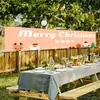 Banderas Navideñas Transfronterizas, Banderines, Decoraciones para Eventos Festivos, Telas para Colgar de Fondo, Banderines Coloridos para Atmósfera Interior, Fábrica Personalizada