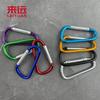 Fabricante D-type mosquetón de metal aleación de aluminio hervidor botella de desinfección hebilla colgante equipaje mochila hebilla de escalada en stock