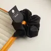 Alta calidad Tamaño Grande Diámetro de 20CM Anillo para Cabello Intestino Grueso Anillo para Cabello Grande de Satén de Seda Alta Elasticidad Cuerda para Cabello Grande para Mujer