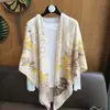 Bufanda Cuadrada Grande de Algodón y Lino con Tacto de Lino para Mujer Primavera, Verano, Otoño e Invierno Bufanda para Habitación con Aire Acondicionado Chal Cálido Viaje Protección Solar Bufanda de Seda