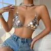 Ventas Directas AYJ Verano 2026 Nuevo Top sin Espalda Sexy de Acrílico con Forma de Corazón Y20667