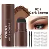 Comercio Exterior Transfronterizo O'Cheal Sello Perezoso Polvo para Cejas Set Impermeable a Prueba de Sudor No Mancha Barra de Polvo para la Línea del Cabello