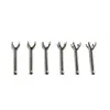 Aço Inoxidável Integrado Cravação de Quatro Garras Zircônia Piercing de Nariz Barra Reta Barra L Barra S Blanko Semi-Acabado Acessórios para Piercing Fabricante Atacado