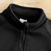 Conjunto de moletom infantil com zíper parcial e gola alta, conjunto de duas peças com forro de fleece para outono e inverno, roupa esportiva casual para bebês, fornecimento direto da fonte