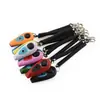 Nuevo Clicker de Entrenamiento para Mascotas de Doble Color, Clicker + Silbato Dos en Uno, Silbato de Entrenamiento para Perros, Clicker de Doble Color con Correa Larga para la Muñeca
