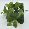 Plantas Simuladas, Flores Artificiais de Plástico, Acessórios para Parede de Plantas, Folhas com Toque Sem Cola, Folhas de Tartaruga, Rabanete Verde, Venda Direta em Estoque