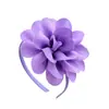 Europeu e americano crianças jóias multi-camadas encaracolado flor arco artesanal flor faixa de cabelo crianças cocar acessórios para cabelo fivela de cabelo 701