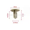 63399-26050 es adecuado para clip de fijación del panel de moldura del techo de Toyota Rav4 06-10 y Hiace 05-13