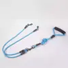 Cuerda Redonda de Nylon Transfronteriza de Dos Cabezas para Perro Mascota Cadena para Perro Cuerda para Perro Pequeño, Mediano y Grande Teddy Golden Retriever