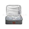 Bolsa de Almuerzo Aislada Engrosada, Bolso Redondo para Lonchera tipo Bandolera, Bolsa Grande para Almuerzo de Trabajo, Bolso Cubo Aislado, Bolsa Refrigerada Impermeable