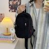Bolsa de Peito Simples Estilo Japonês Bolsa de Ombro Casual Diária para Viagem de Estudante Compras Bolsa Transversal Impermeável Color Sólido da Moda para Deslocamento