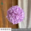 Novos Pirulitos de Simulação Hortênsias Flores de Haste Única para Casamento Flores de Hortênsia Materiais de Flores para Casamento Decoração de Casa Atacado