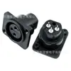 Fuente de alimentación DC socket Canon núcleo vertical 4 núcleos 5 núcleos 3P 3 pines 4 pines 5 pines pin vertical fijo por tornillo pie de cobre