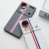 Adequado para Capa de Celular Nubia Z70Ultra, Capa Protetora Listrada em Couro Liso Versão Fotógrafo Z70Sultra, Anti-Queda