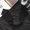 2025 nueva ropa interior sexy de encaje y satén para mujer, bragas de algodón de encaje en la cadera de cintura baja para mujer