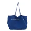 Bolsa de Ombro de Lona de Grande Capacidade 2025 Nova Textura da Moda Bolsa de Lona Casual Bolsa Mensageira de Braço para Viagem
