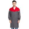 Roupas de trabalho compridas, casaco grande, estampa, macacão de armazém com combinação de cores, casaco azul, capa de transporte, roupas, faixa refletora, casaco de proteção para o trabalho