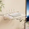 Rack de parede para TV wifi, suporte de parede para decodificador, roteador, caixa de armazenamento, suporte sem furos